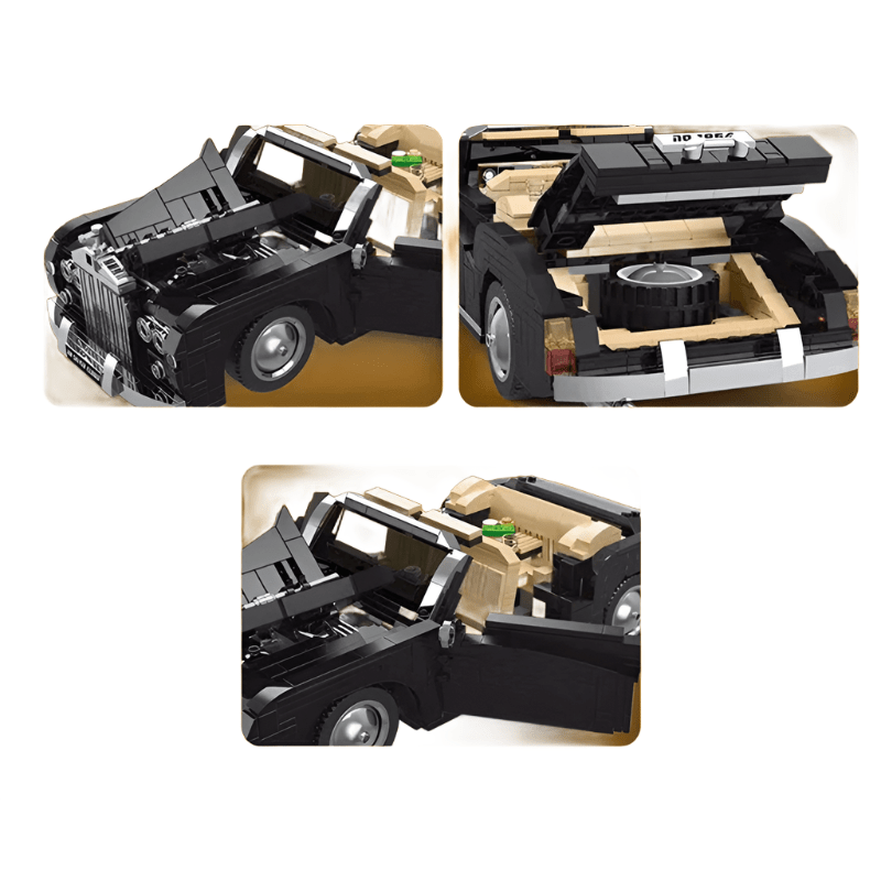 Mould King 10006 - Classic Luxury Convertible - vue 4 | Power Blockz