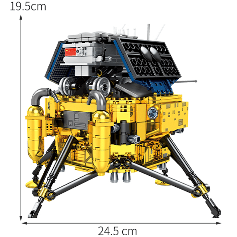 Sembo 203301 - Lunar Probe - vue 4 | Power Blockz