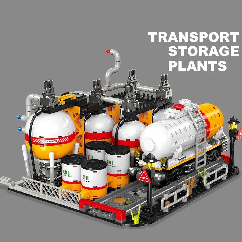 Jiestar JJ9221 - Offshore Oil Platform - vue 2 | Power Blockz