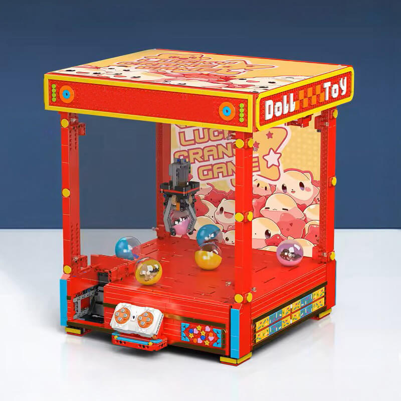Mould King 10189 - Light-Up Claw Arcade Machine - vue 2 | Power Blockz