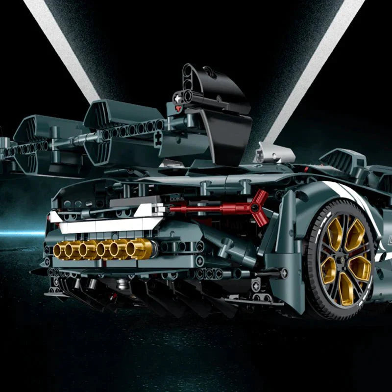 Guly 10611 - Static Version - Futuristic Electric Hypercar V2 - vue 5 | Power Blockz