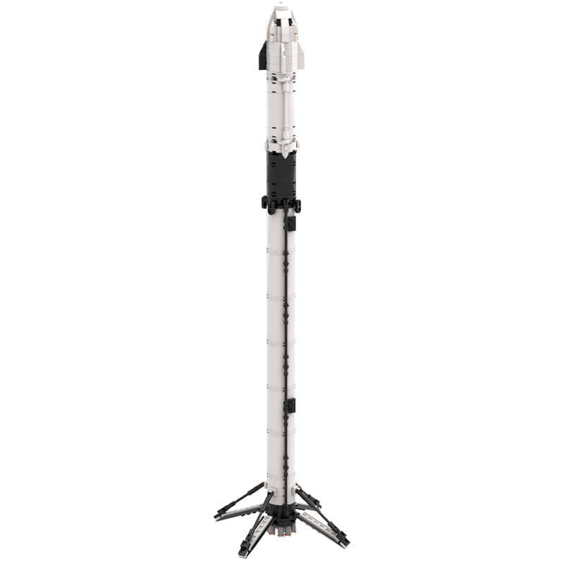 Gobricks MOC-75438 - Falcon 9 & Crew Dragon | Power Blockz