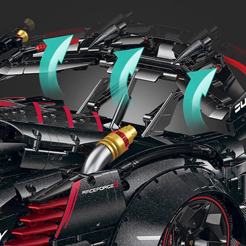 Guly 10639 - Italian V12 Blade Hypercar - vue 11 | Power Blockz