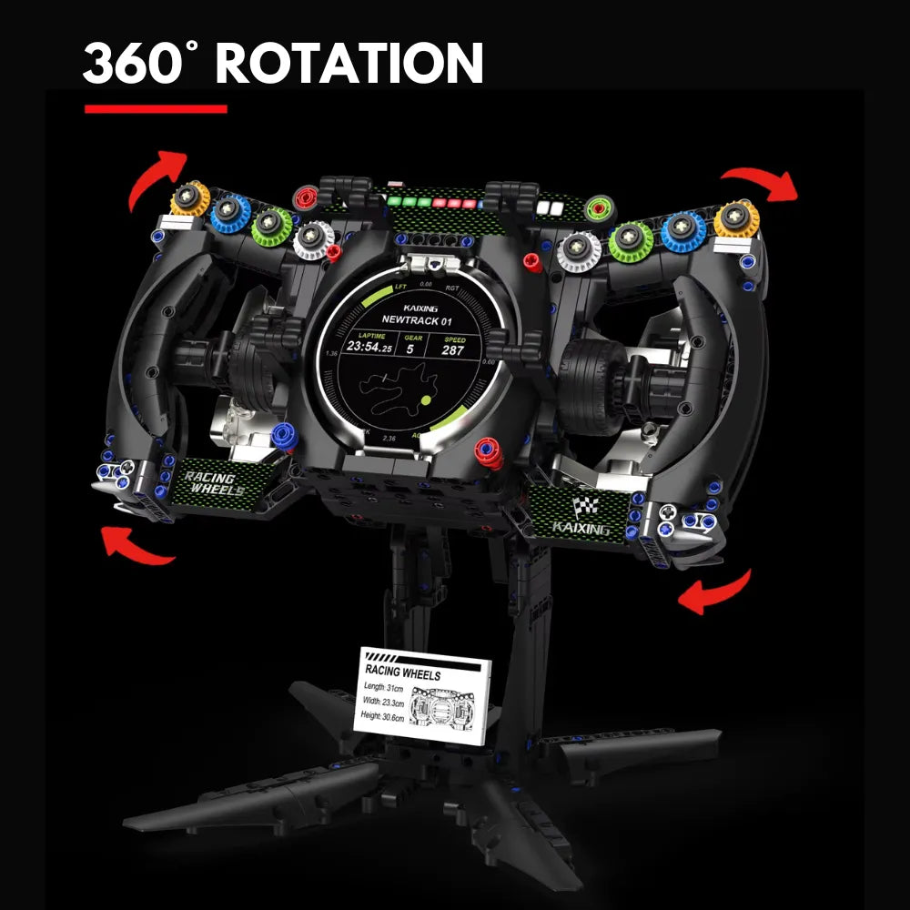 K96254 - 1:1 Podium Steering Wheel GT3 - vue 5 | Power Blockz