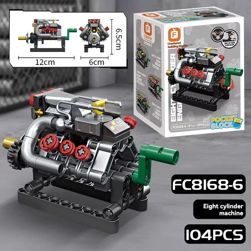 Forange FC8168-2 - Mini Engine - vue 7 | Power Blockz