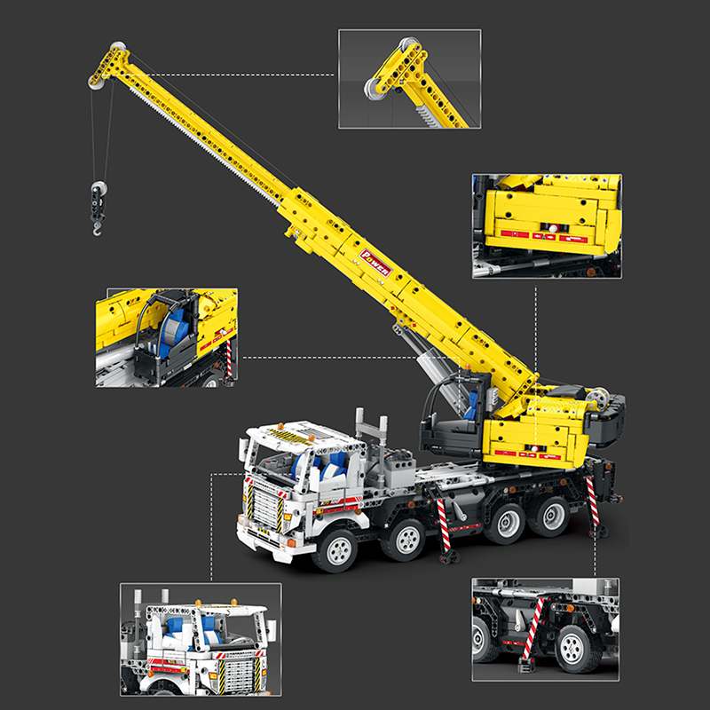 Reobrix 22007 PF - Crane Truck Remote Control - vue 4 | Power Blockz