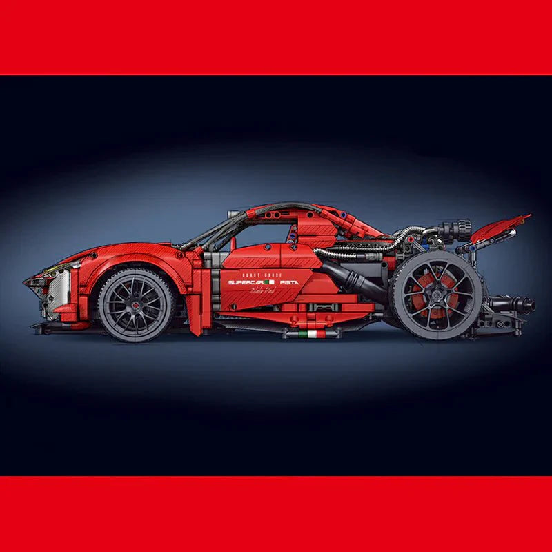 Mid-Engine GT Prototype | 2047pcs - Mid-Engine GT Prototype - vue 7 | Power Blockz