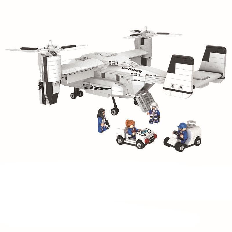Winner 8029 - Cargo Plane - vue 3 | Power Blockz