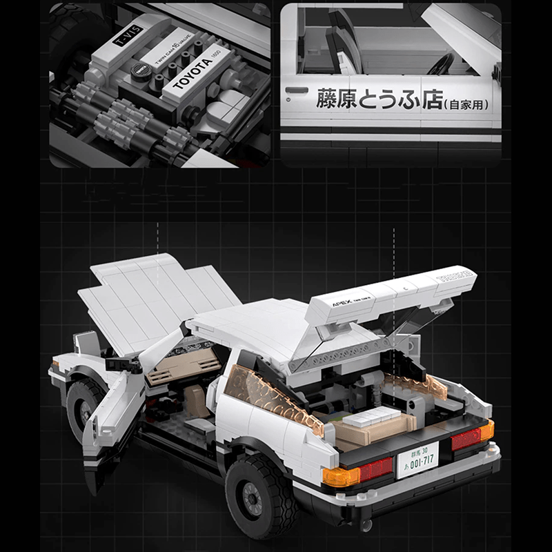 C61024W - Static - Toyota A86 Trueno JDM Drift - vue 12 | Power Blockz