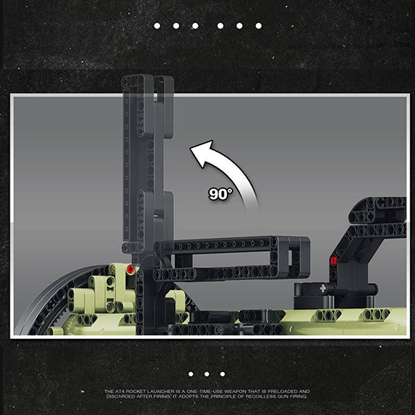 M136 AT-4 Anti Tank Grenade Launcher - vue 3