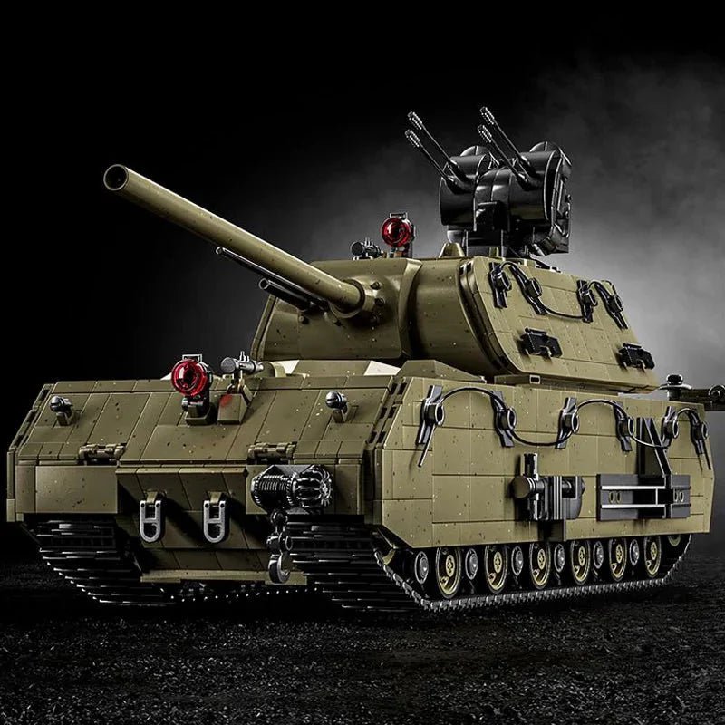 12GO 98001 - Panzer VIII Maus Tank Military - vue 9 | Power Blockz