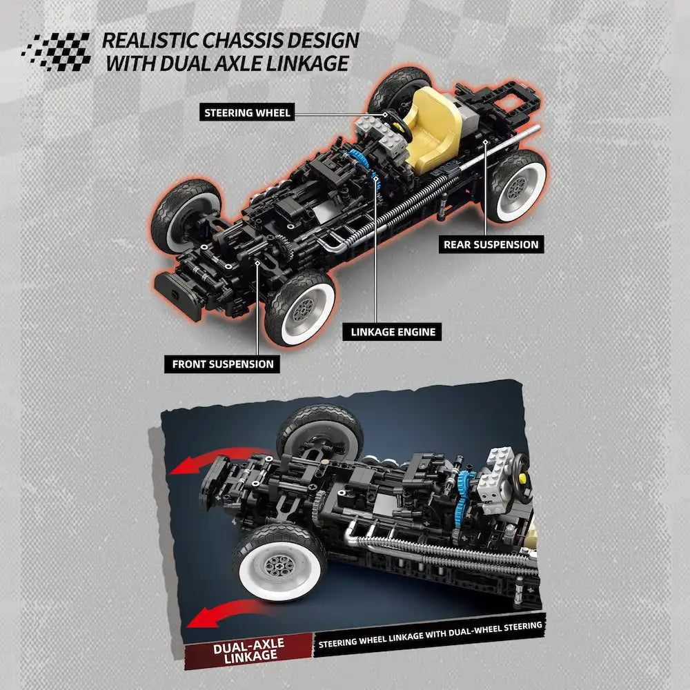 Reobrix 11038 - Classic Formula 500 - vue 7 | Power Blockz