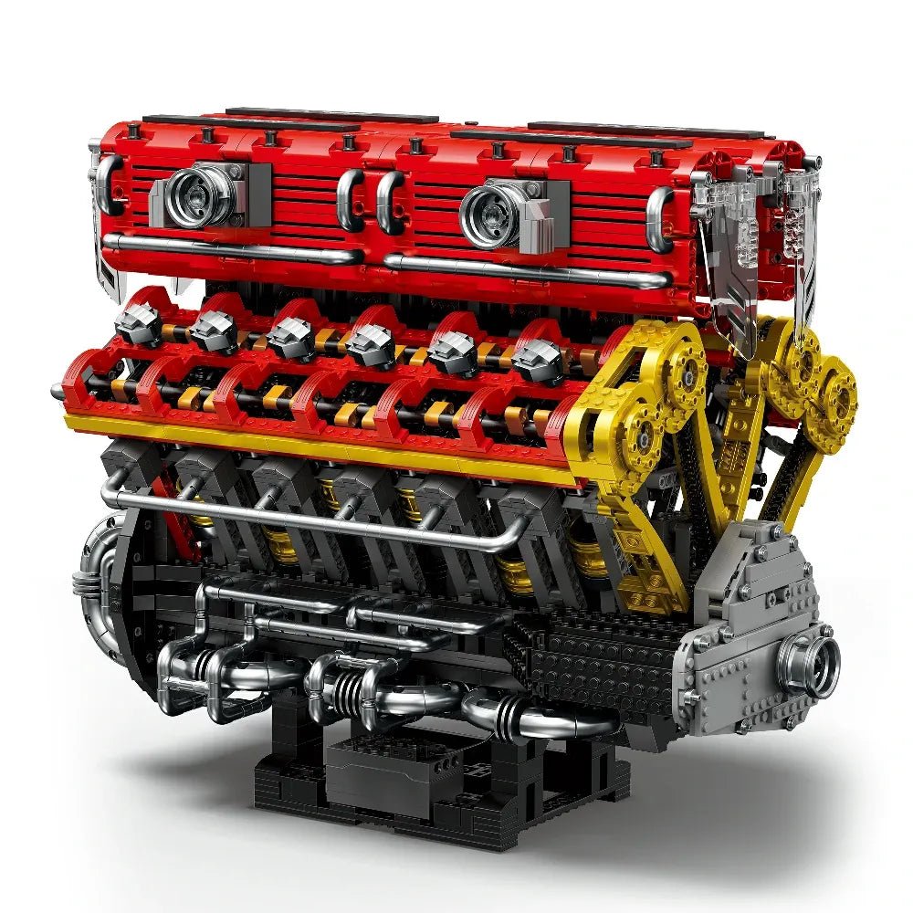 Reobrix 33017 - Naturally Aspired V12 Engine | Power Blockz