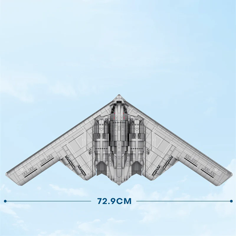 Reobrix 33038 - Northrop B-2 Spirit - vue 6 | Power Blockz