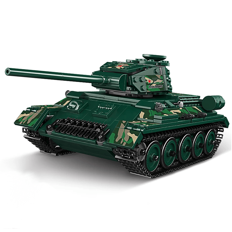 Mould King 20015 - Remote Controlled T-34 Tank | Power Blockz