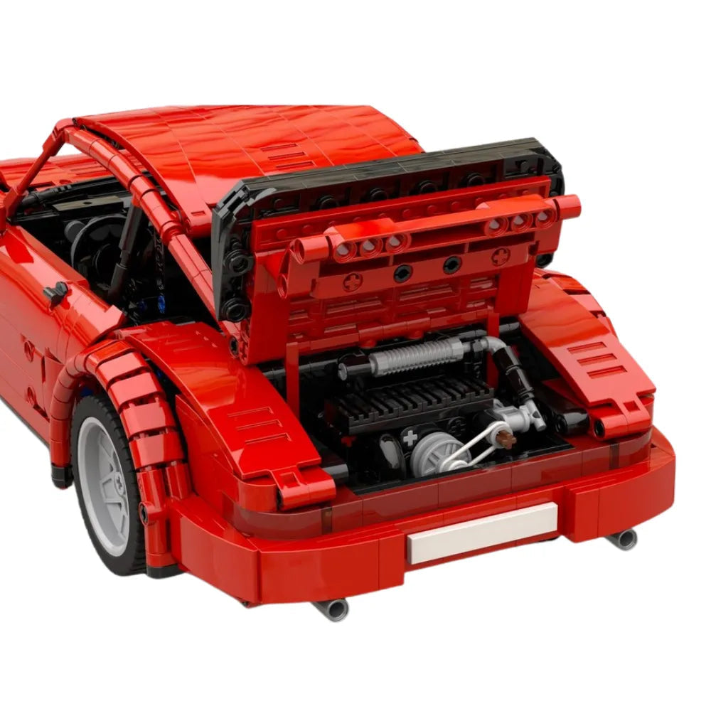 MOC-239017 - Classic 964 Carrera Turbo - vue 3 | Power Blockz