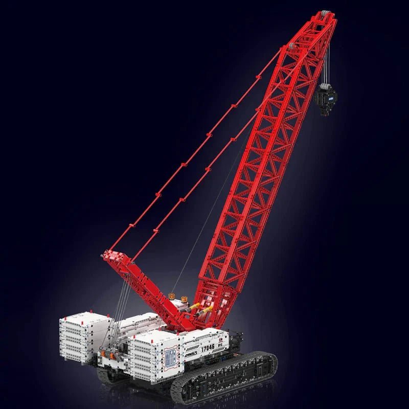 Mould King 17046 - Wacker 16000 Crawler Crane Technic - vue 2 | Power Blockz