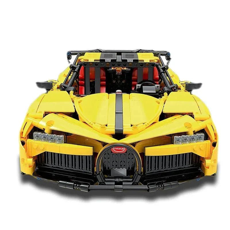 TGL T5027 - Yellow - Yellow Quad-Turbo W16 Hyper GT - vue 2 | Power Blockz