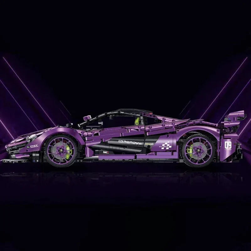 Guly 10617 - Satin Purple P1 GTR - vue 6 | Power Blockz