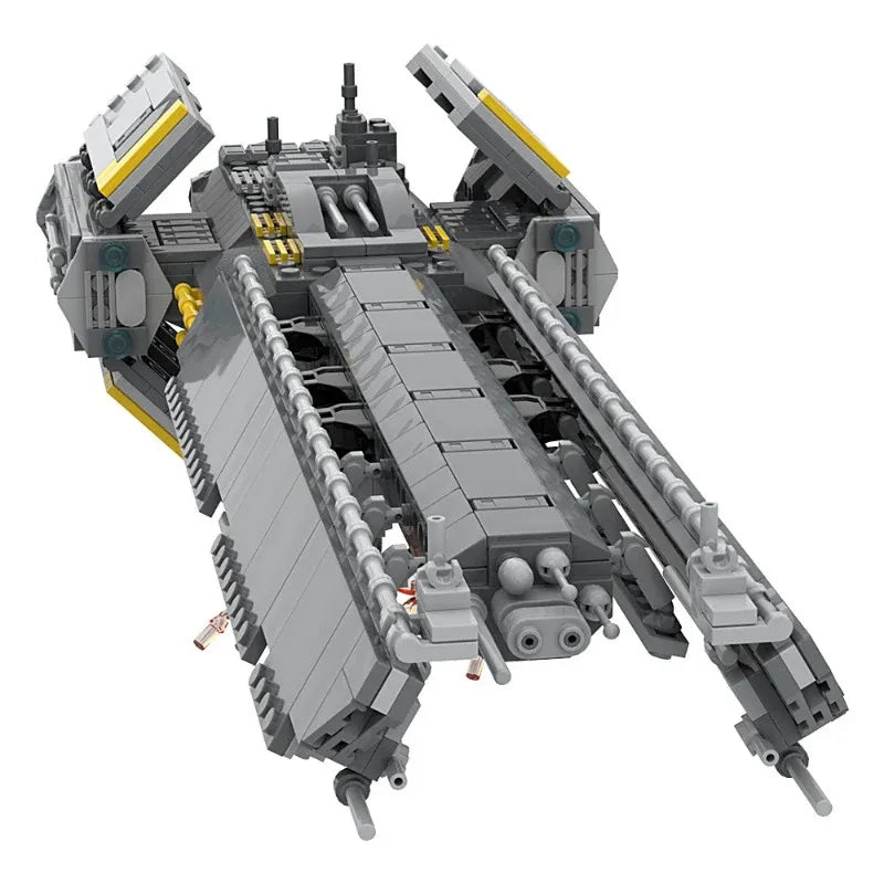 Gobricks MOC 176829 - Helldivers 2 Super Destroyer - vue 2 | Power Blockz