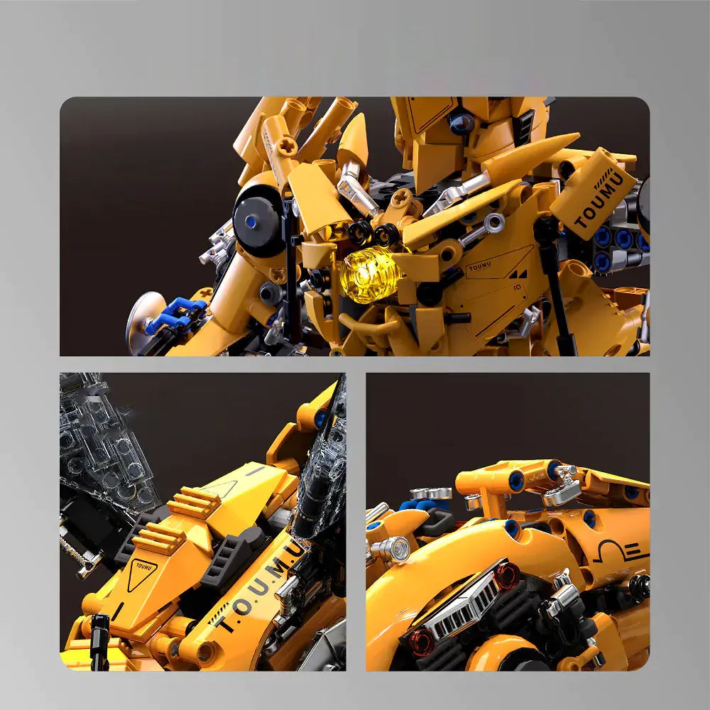 T4013 - Wasp Robot Transformers - vue 5 | Power Blockz