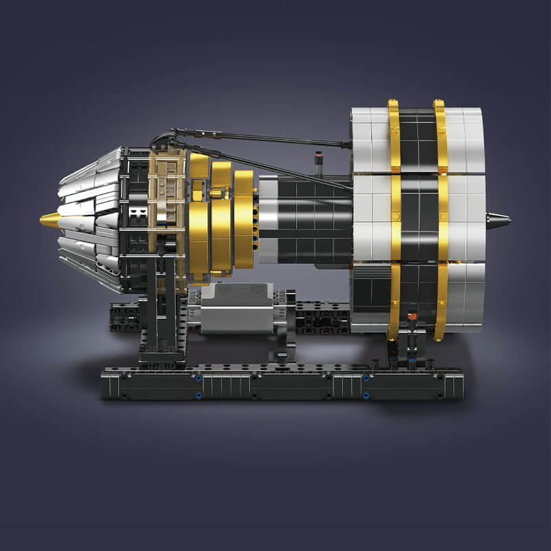 Mould King 10141 - Motorised Turbine Engine - vue 5 | Power Blockz