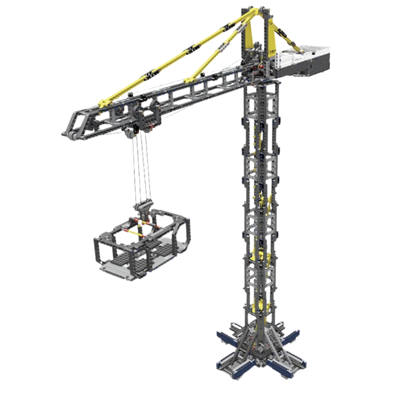 Mould King 17004 - Tower Crane Remote Control | Power Blockz