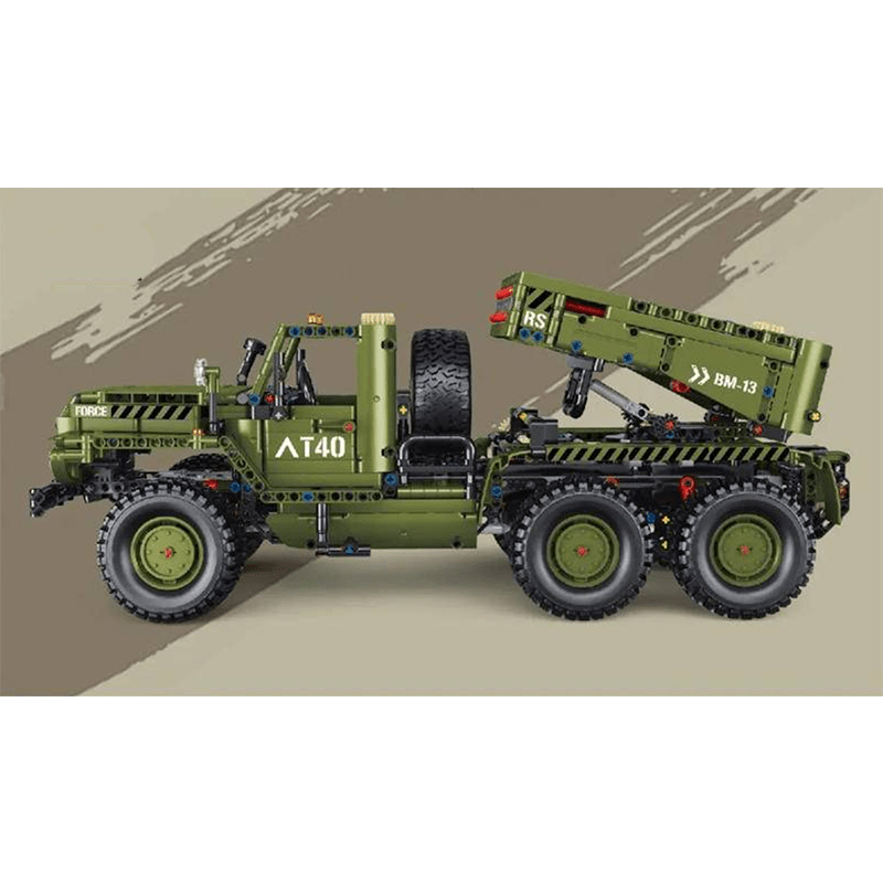TGL T4011 - Remote Controlled Katyusha Rocket Launcher - vue 10 | Power Blockz