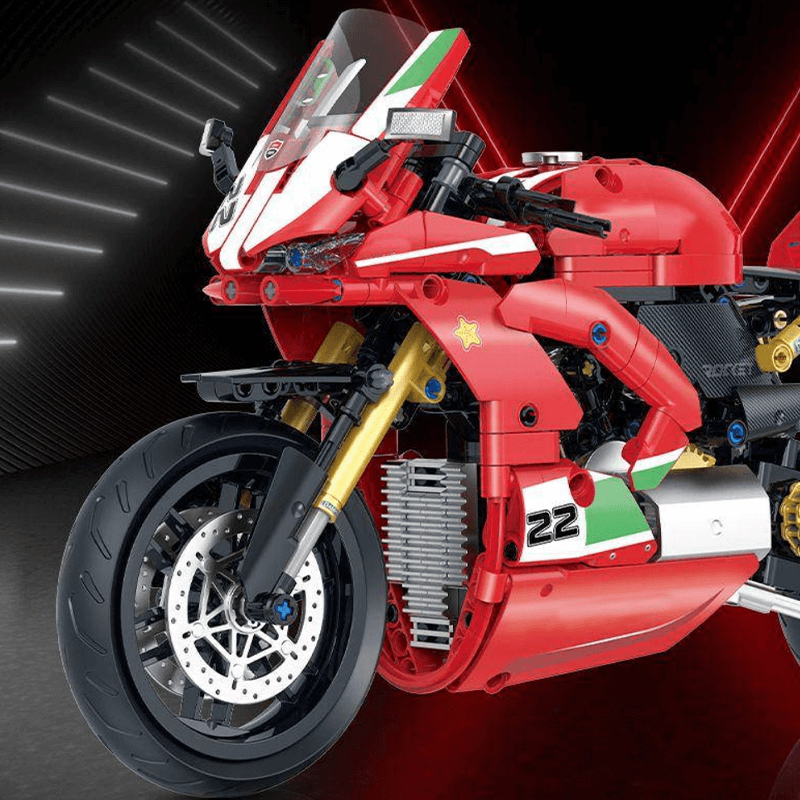 60516 - Italian Sport Motorcycle - vue 2 | Power Blockz