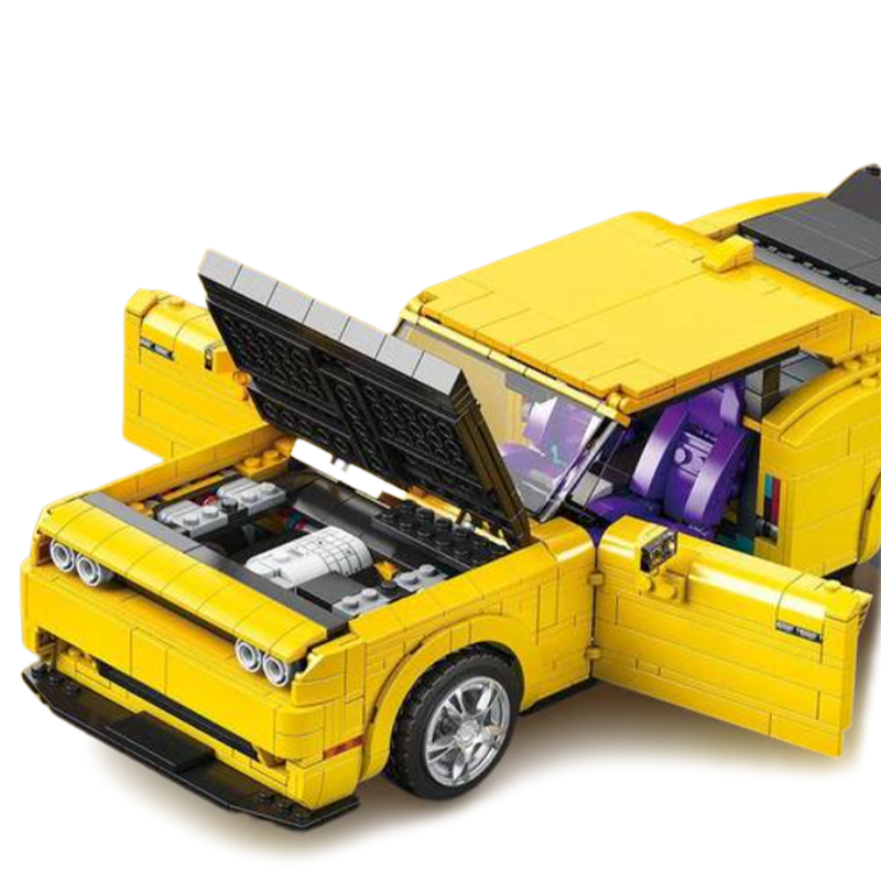 Reobrix 11030 - Powerful American Muscle Car - vue 6 | Power Blockz