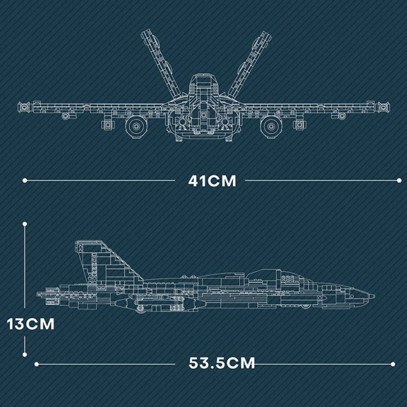 F18 Fighter Jet - vue 9