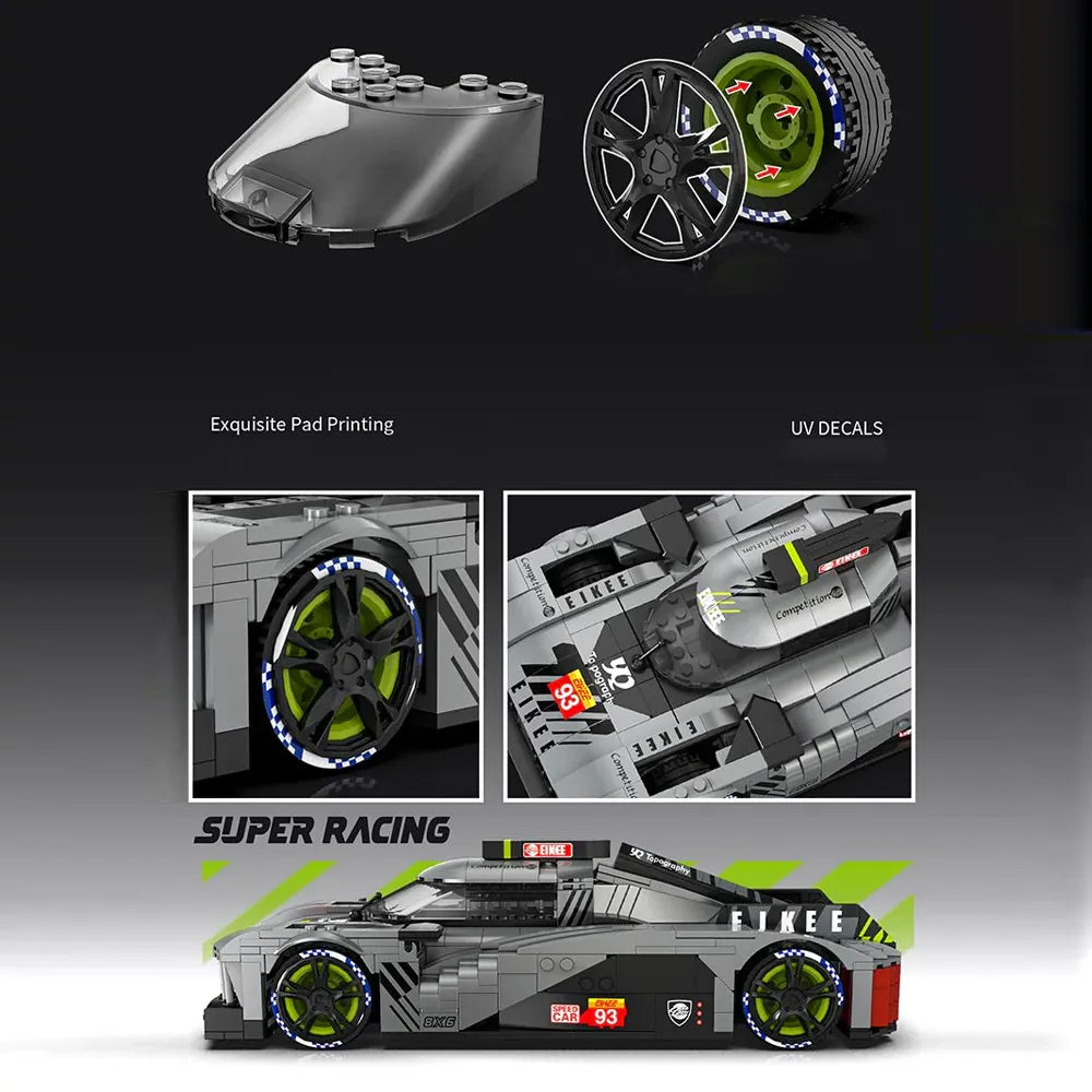 Y26004 - French 9x8 Hypercar Endurance - vue 10 | Power Blockz