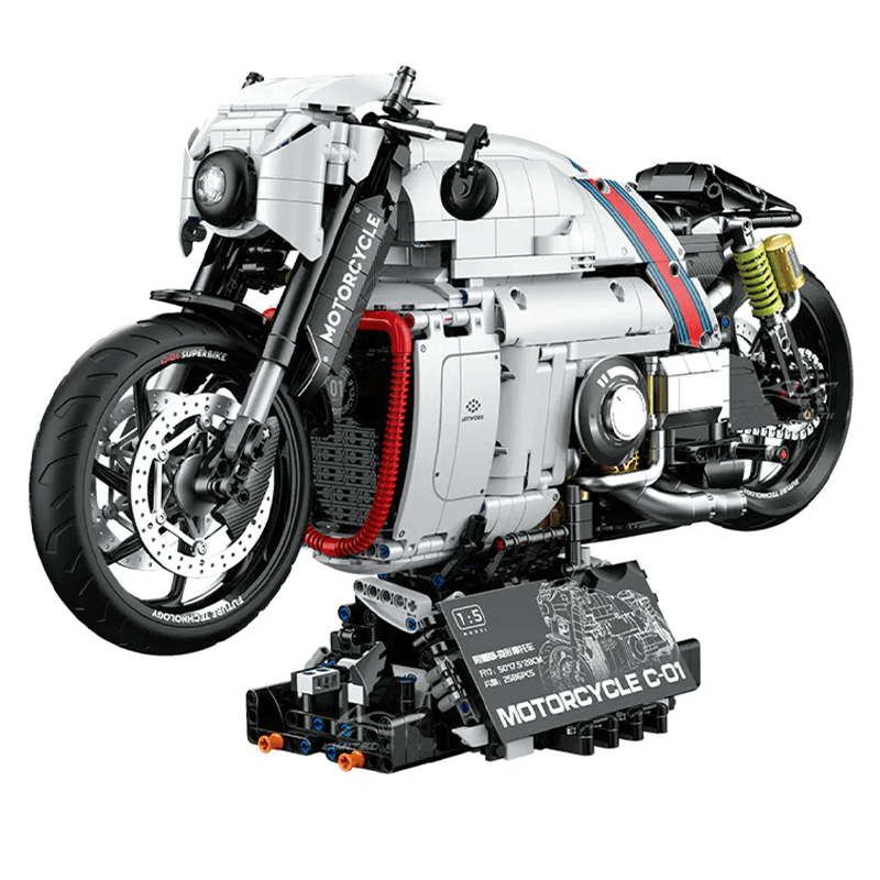 Guly 60520 - Cyberpunk Mecha Sport Bike | Power Blockz