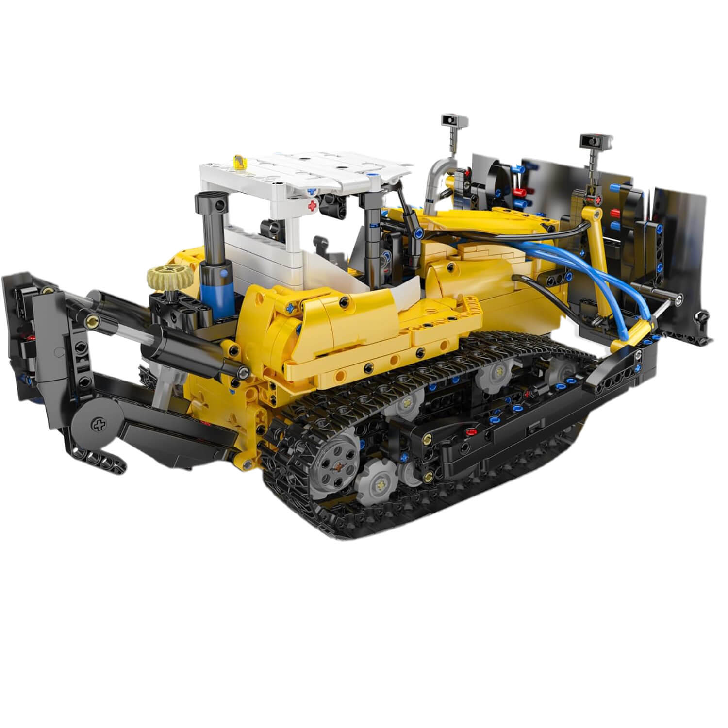 Mould King 19019 - Professional Pneumatic Bulldozer - vue 2 | Power Blockz