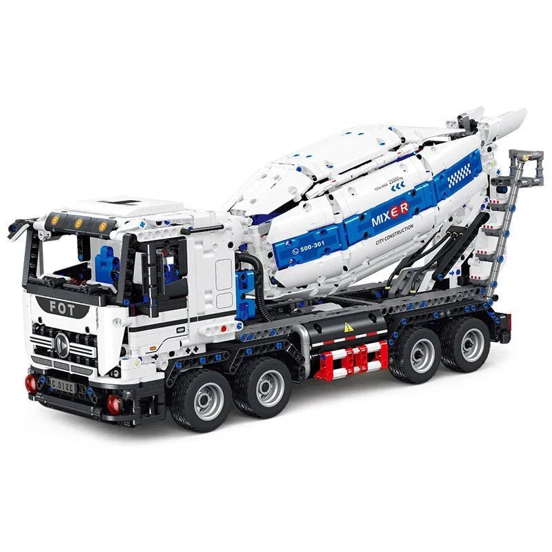 Jiestar FF11012 - Static Version - Concrete Mixer Truck | Power Blockz