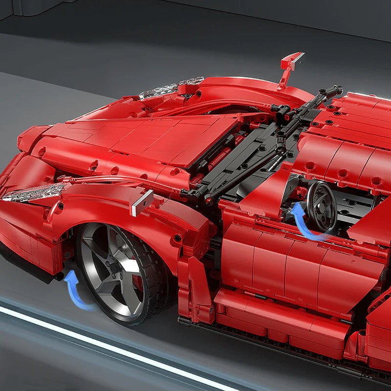 KBOX K10523 - Static Version - V12 6 Enzo F60 Flagship Supercar - vue 5 | Power Blockz