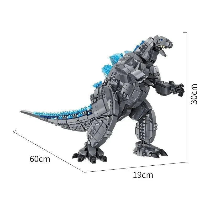 Movie Expert Monster Godzilla Bricks Toy - vue 13