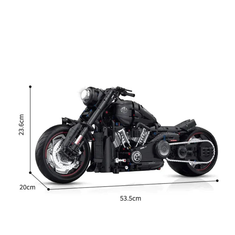GULY 60521 - Custom V-Twin Muscle Cruiser - vue 8 | Power Blockz