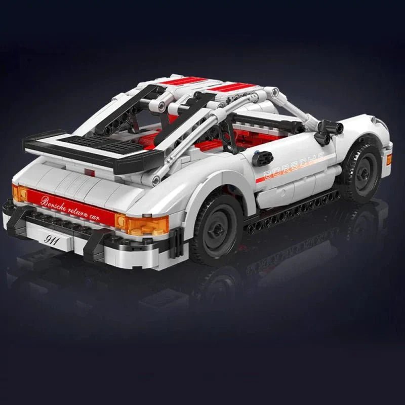 Mould King 15063 - Classic 911 Rear-Engine Sports Coupe - vue 5 | Power Blockz