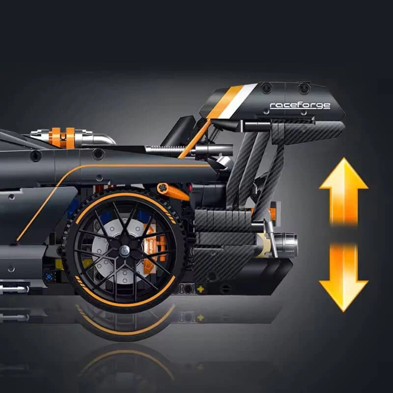 Guly 10646 - Static Version - Ultimate Senna GTR Track Hypercar - vue 14 | Power Blockz