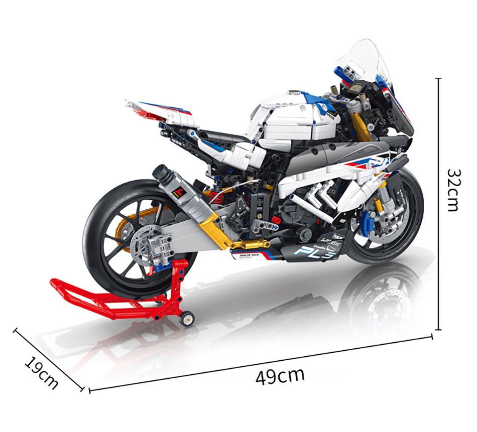 Panlos 672102 - Carbon Track Superbike - vue 7 | Power Blockz