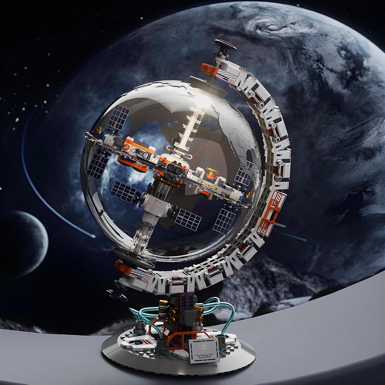 Jaki CK003 - Earth Globe - vue 2 | Power Blockz