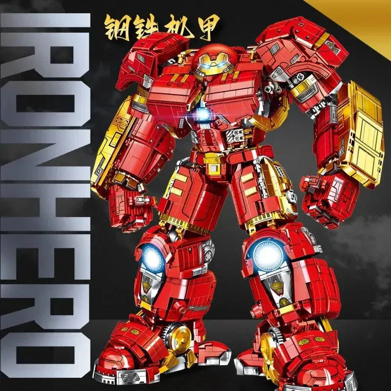 KBOX V5004 - Super Iron Hero Avengers Hulkbusters 2098 - vue 6 | Power Blockz