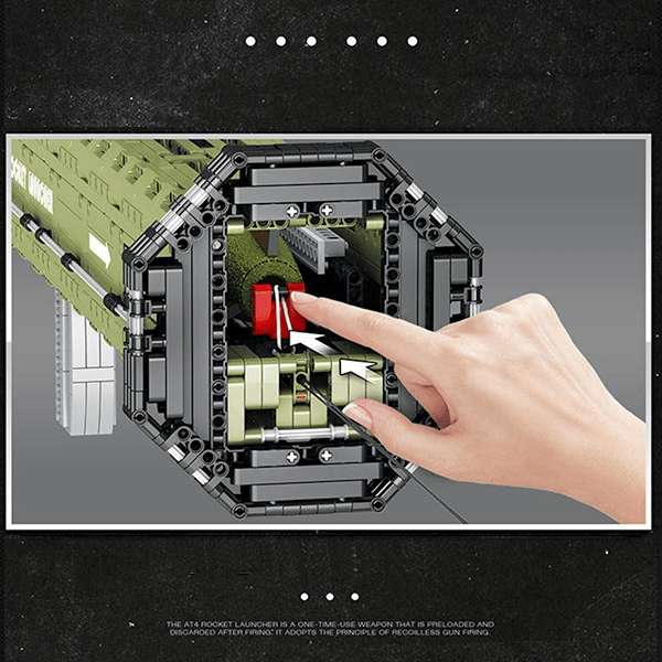 M136 AT-4 Anti Tank Grenade Launcher - vue 2