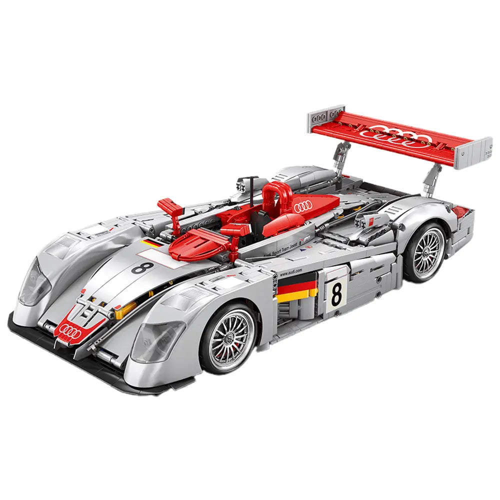 Happy Build YC-23044 - Static Version - Audi R8 LMP 2000 | Power Blockz