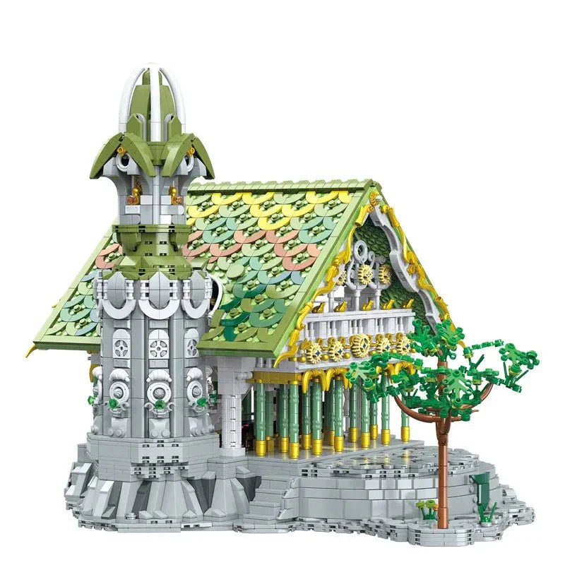 Elven Mountain Sanctuary | 37897pcs - Complete Kit - 37987pcs - Elven Mountain Sanctuary - vue 15 | Power Blockz