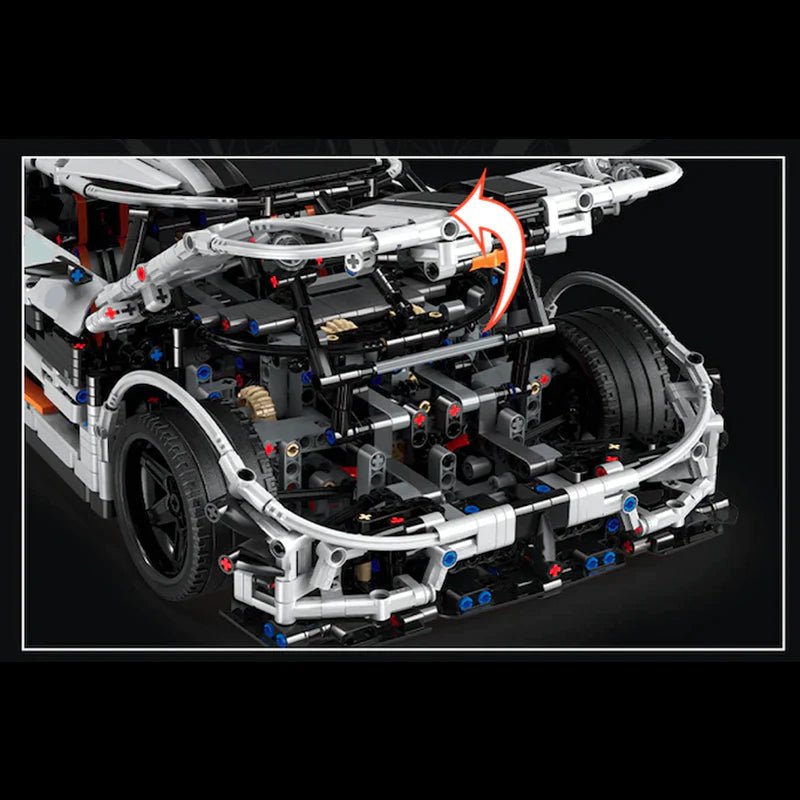 Mould King 13120 - Swedish Hypercar - vue 7 | Power Blockz