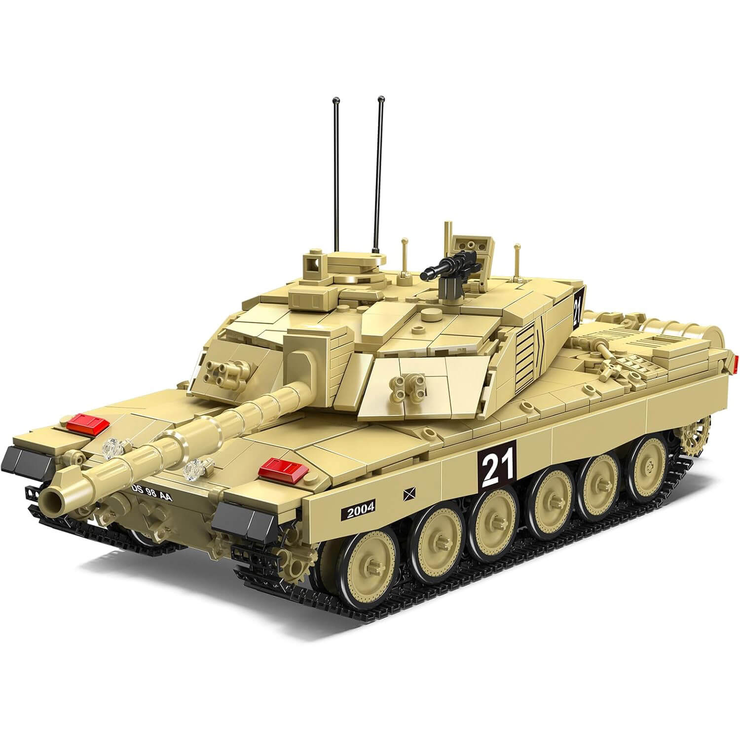 Mould King 2037 - Challenger 2 Battle Tank RC | Power Blockz