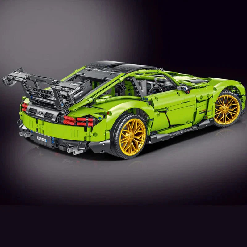 FeiFan F10001 - Static Version - Green Track GTR V8 Coupe - vue 5 | Power Blockz