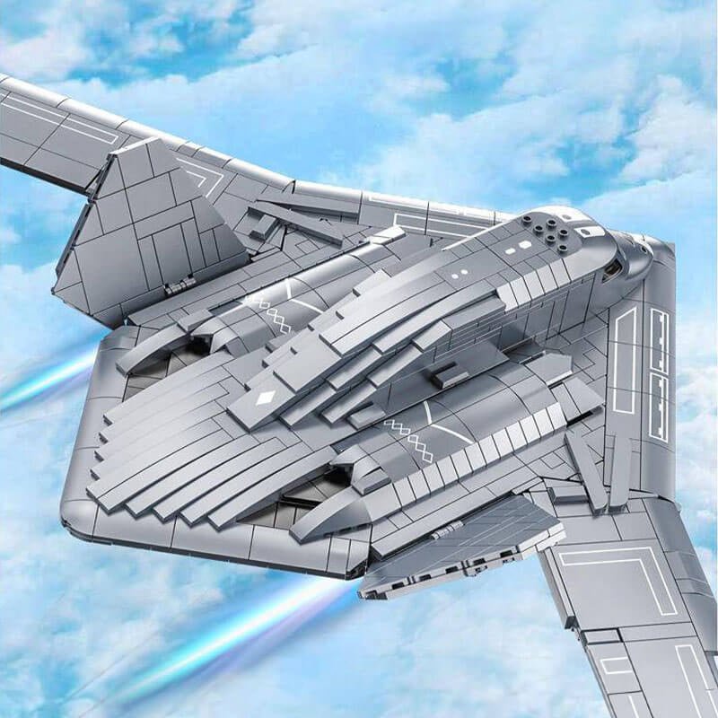 Reobrix 33038 - H-20 Long Range Bomber - vue 8 | Power Blockz